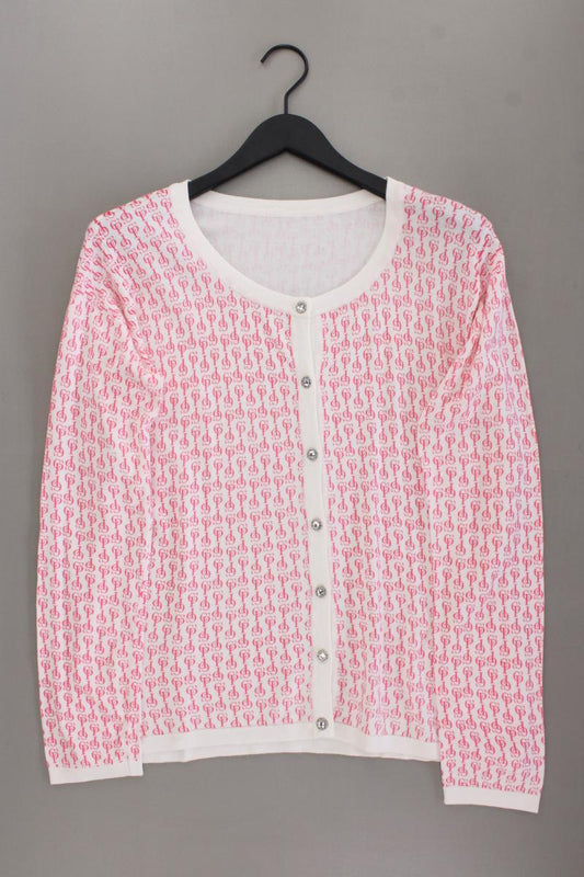 C'est Paris Strickjacke Gr. 44 Langarm mehrfarbig aus Viskose