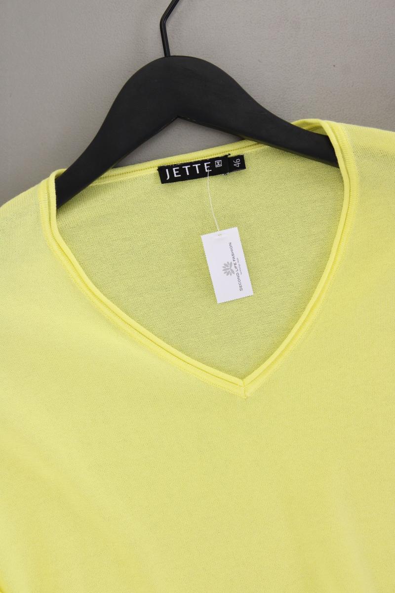 Jette Feinstrickpullover Gr. 46 gelb