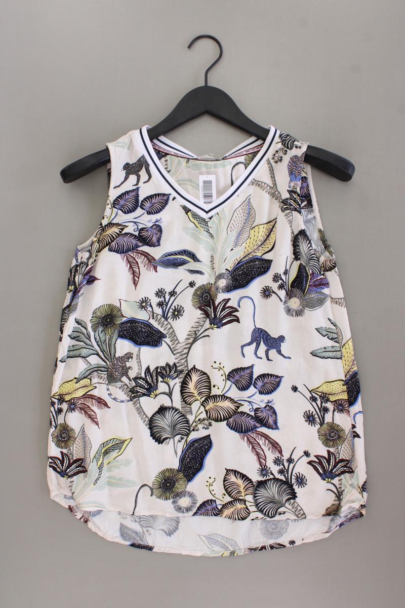 Cecil Ärmellose Bluse Gr. XS mit Blumenmuster mehrfarbig