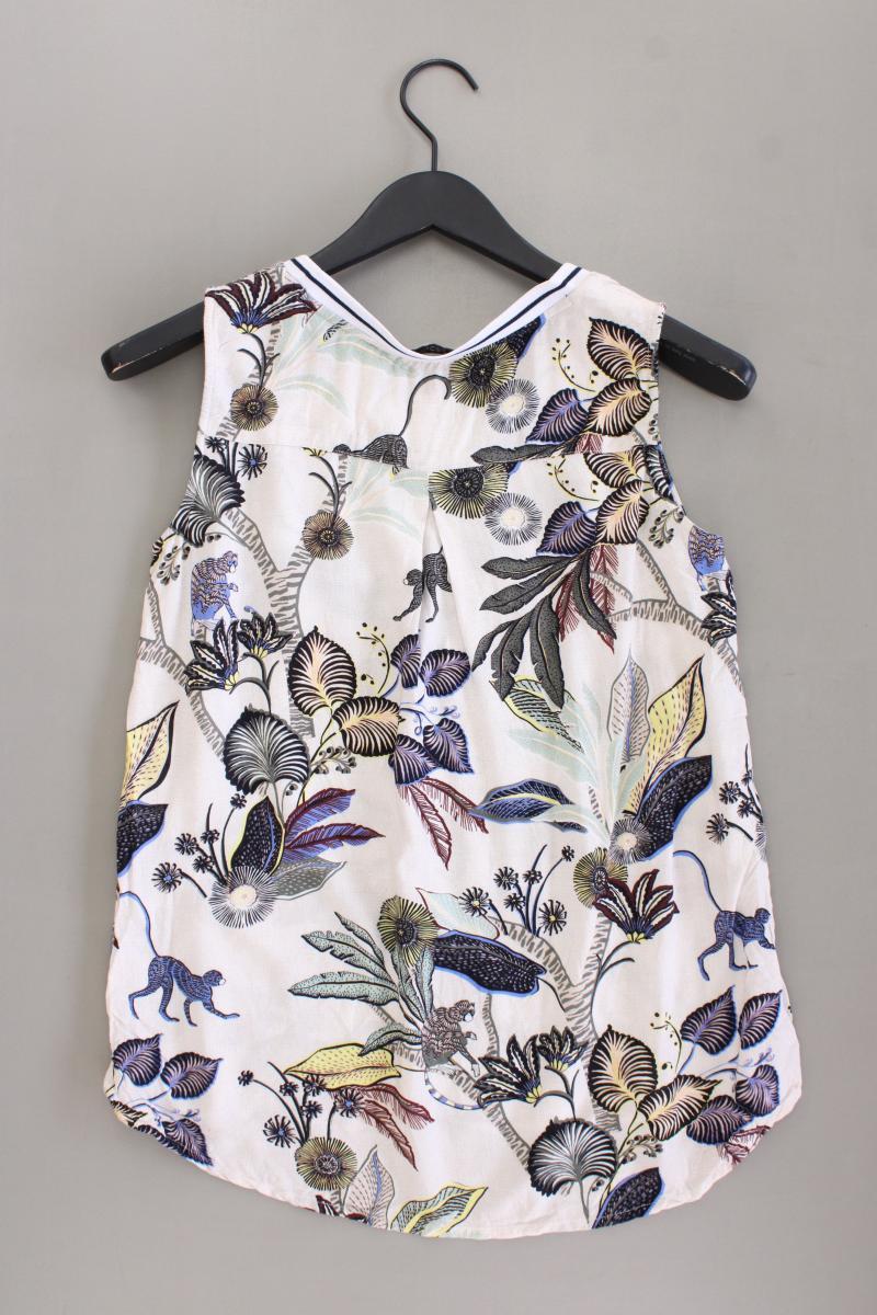 Cecil Ärmellose Bluse Gr. XS mit Blumenmuster mehrfarbig