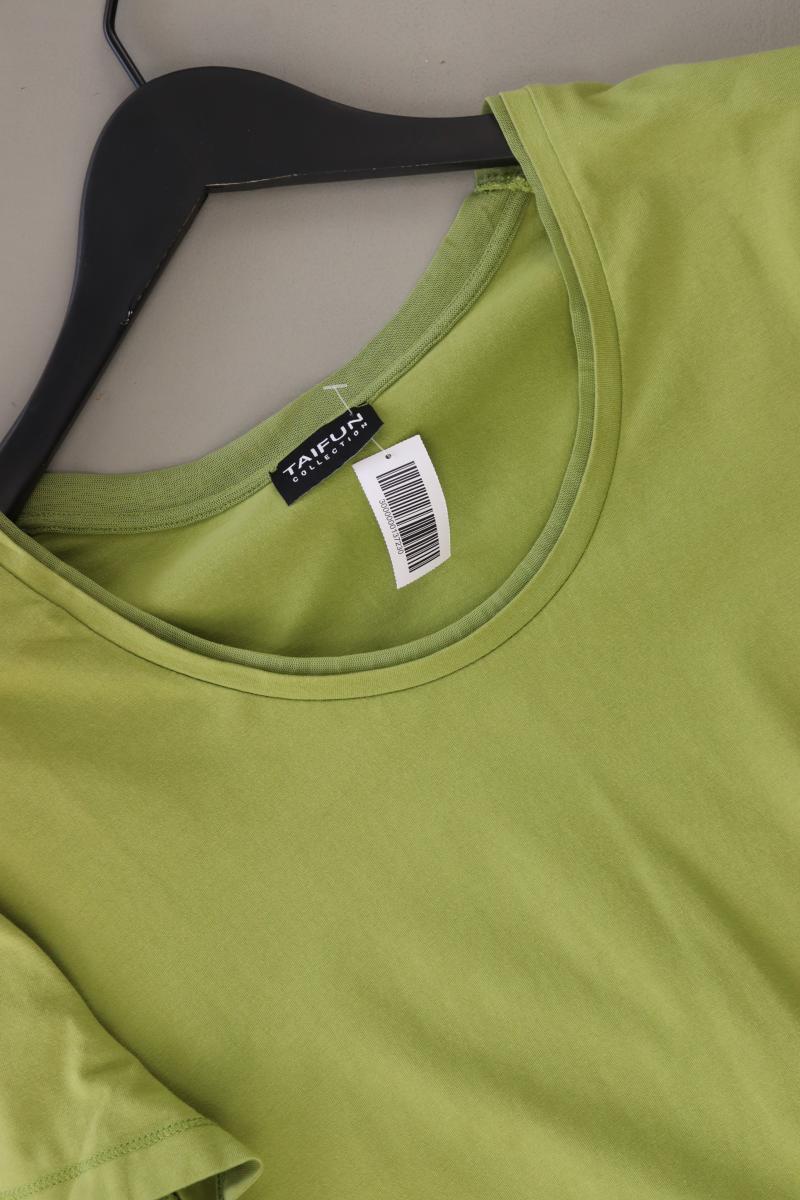 Taifun T-Shirt Gr. 46 Kurzarm grün aus Baumwolle