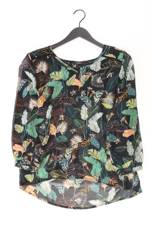 Bonita Oversize-Bluse Gr. 40 mit Blumenmuster 3/4 Ärmel mehrfarbig