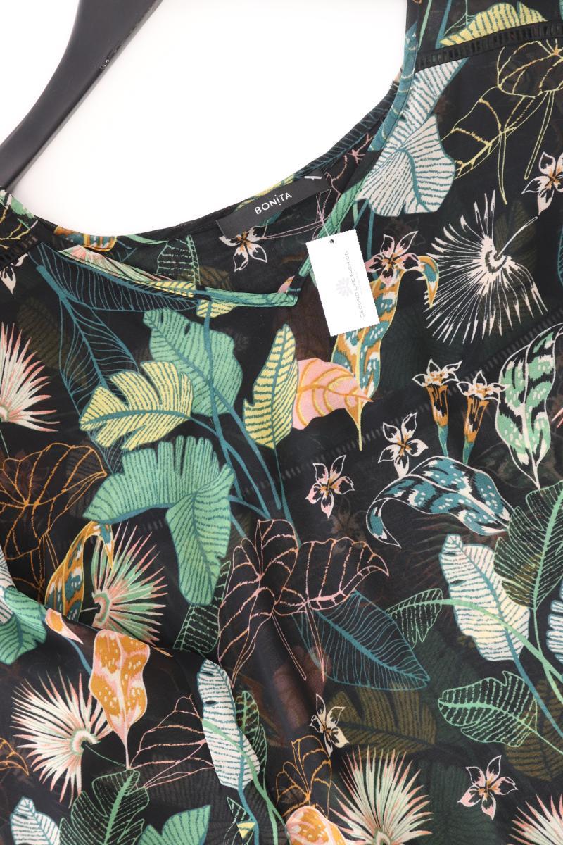 Bonita Oversize-Bluse Gr. 40 mit Blumenmuster 3/4 Ärmel mehrfarbig