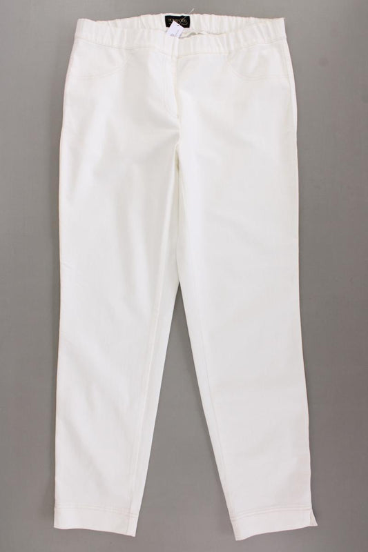 POMPÖÖS by Harald Glööckler Stretchhose Gr. 44 neuwertig creme aus Baumwolle