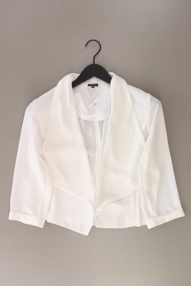 Steilmann Regular Cardigan Gr. 38 3/4 Ärmel weiß