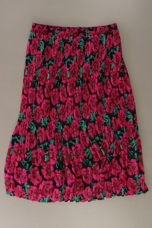 Ladies Fashion Plissée Rock Gr. 40 mit Blumenmuster pink aus Polyester