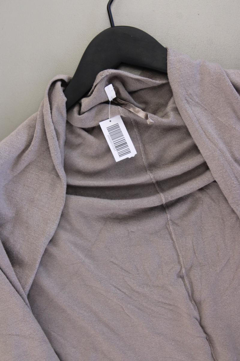 Poncho Gr. OneSize 3/4 Ärmel grau