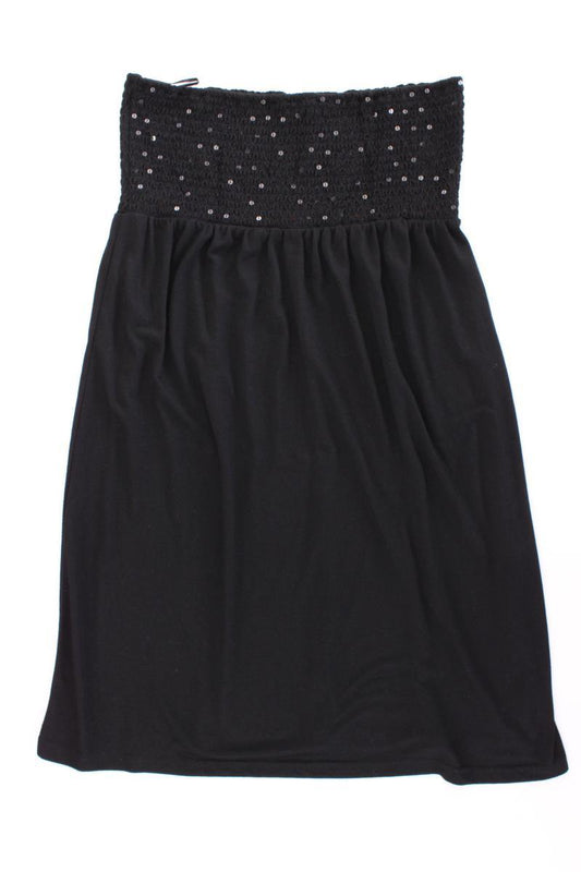 Hunkemöller Bandeaukleid Gr. XL Ärmellos schwarz