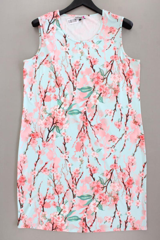 Today's Woman Sommerkleid Gr. 46 mit Blumenmuster neuwertig Ärmellos türkis