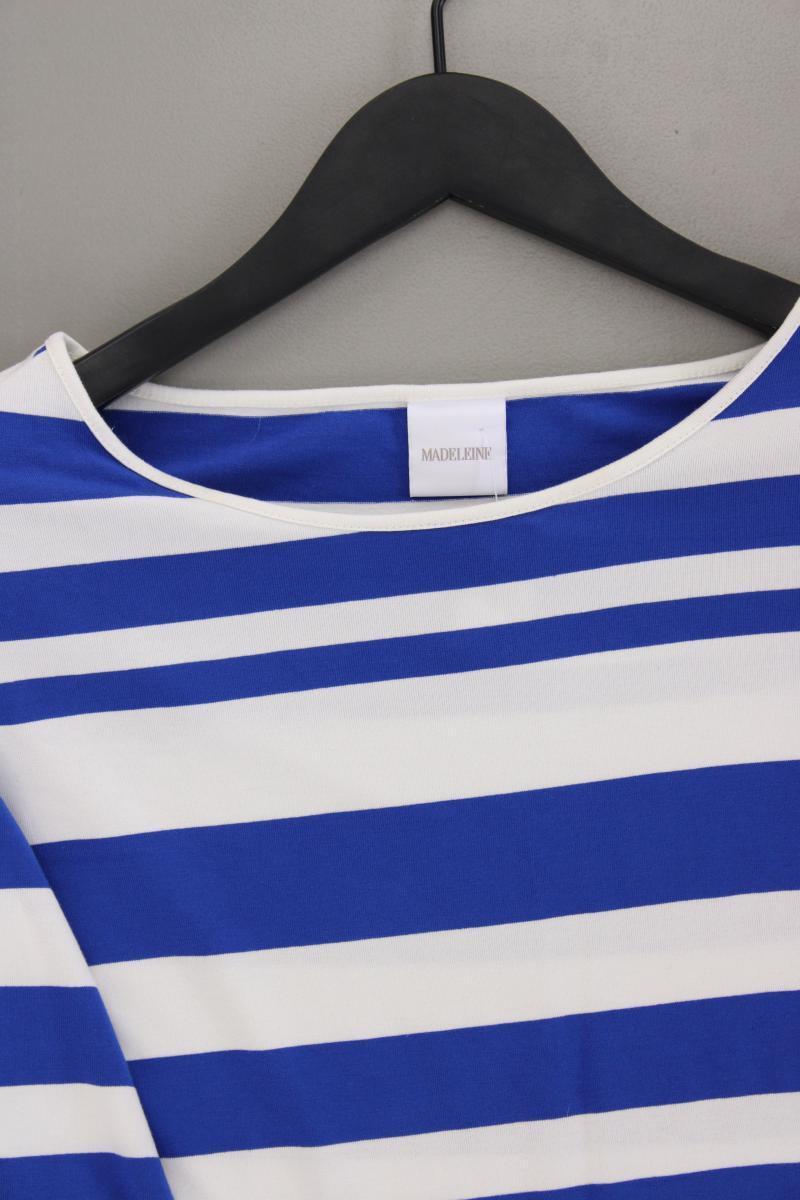 Madeleine Ringelshirt Gr. 46 gestreift 3/4 Ärmel blau aus Viskose