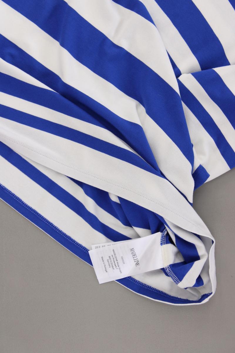 Madeleine Ringelshirt Gr. 46 gestreift 3/4 Ärmel blau aus Viskose