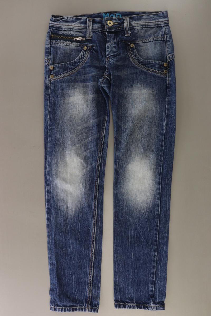 M.O.D Straight Jeans Gr. W29/L32 blau aus Baumwolle