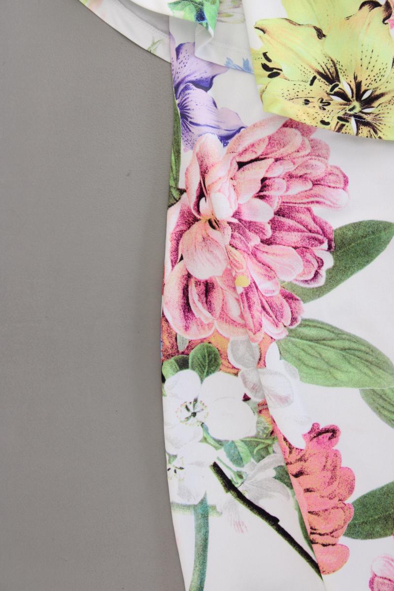 Asos Schlauchkleid Gr. 34 mit Blumenmuster neu mit Etikett Kurzarm mehrfarbig