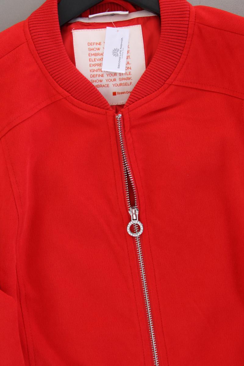 Street One Übergangsjacke Gr. 48 rot