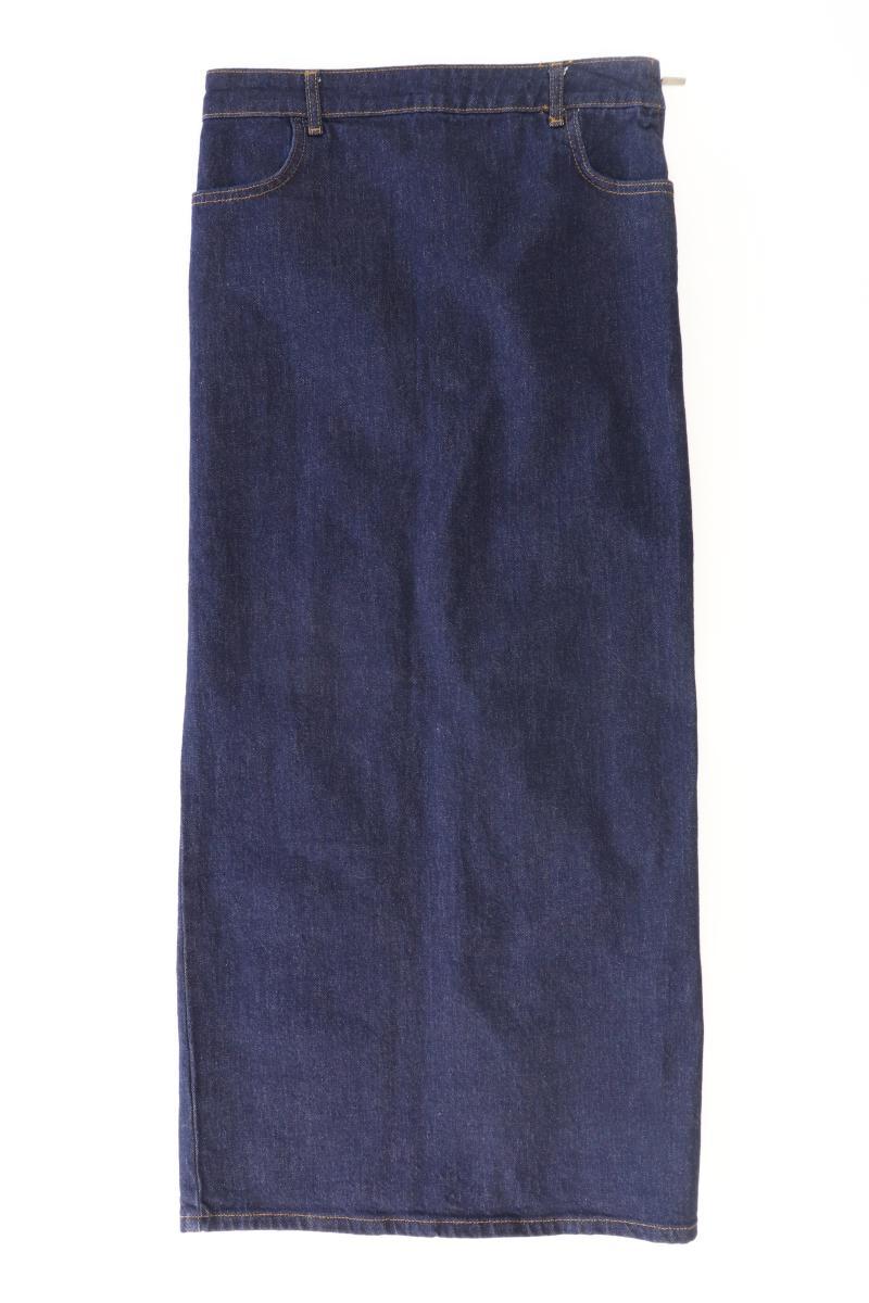 Zara Denim Maxirock Gr. S blau