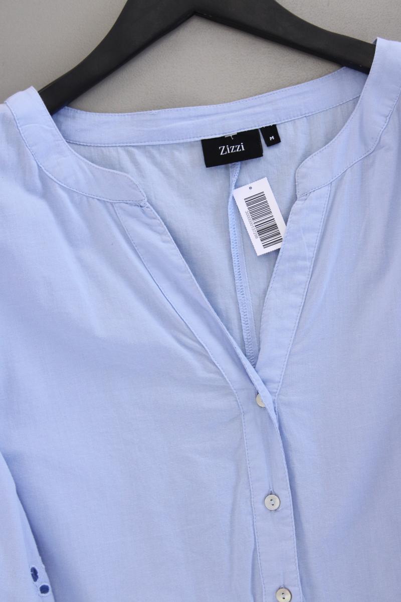 Zizzi Oversize-Bluse Gr. 46/48 3/4 Ärmel blau