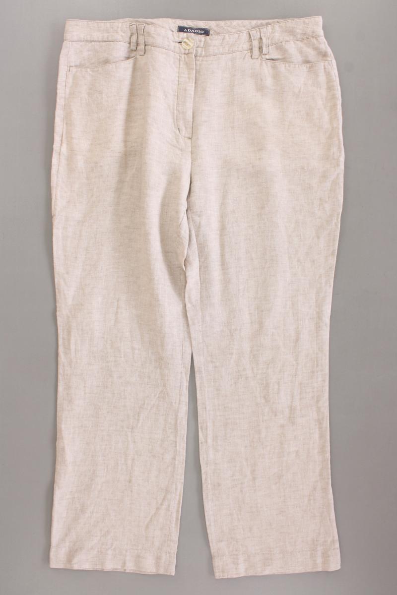 Adagio Leinenhose Gr. 44 creme