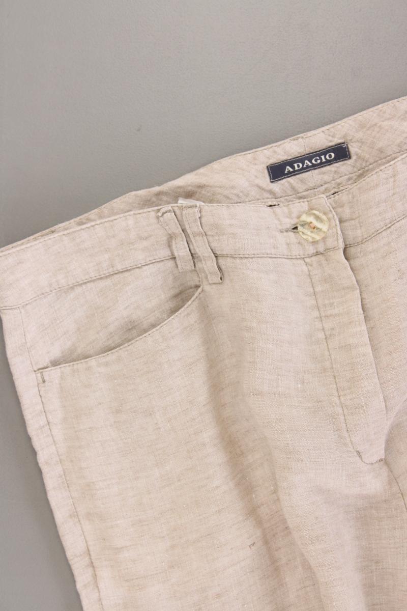 Adagio Leinenhose Gr. 44 creme