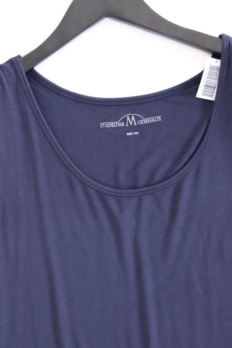 Trägertop Gr. XXL blau aus Viskose