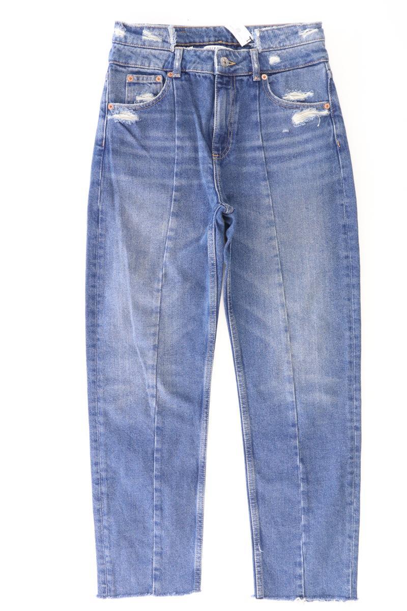 Pull&Bear Straight Jeans Gr. 36 blau