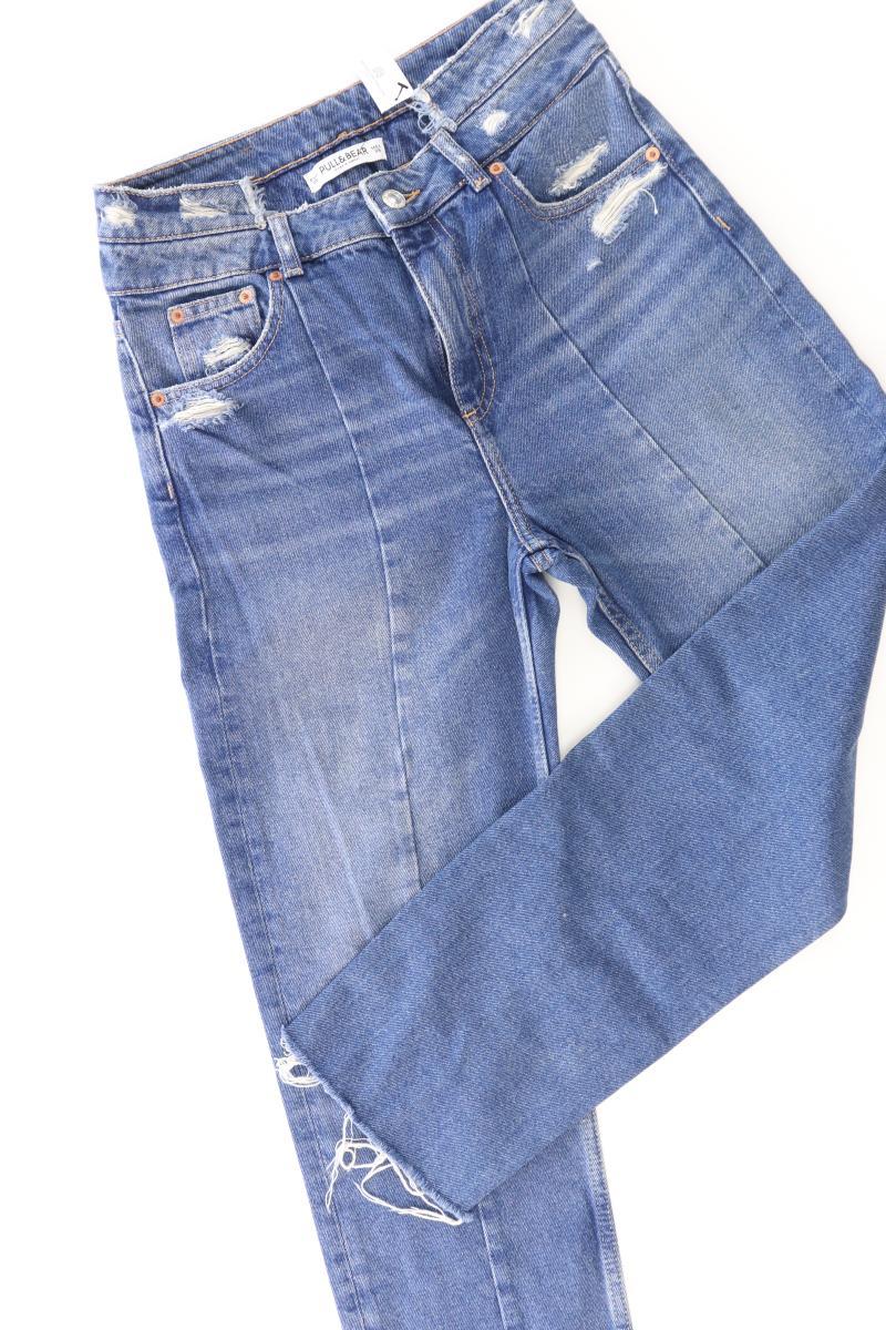 Pull&Bear Straight Jeans Gr. 36 blau
