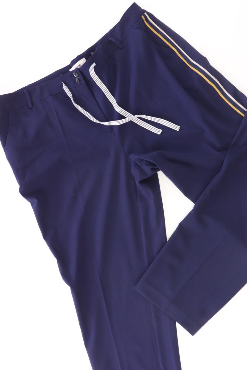 Heine Stoffhose Gr. 50 blau aus Polyester
