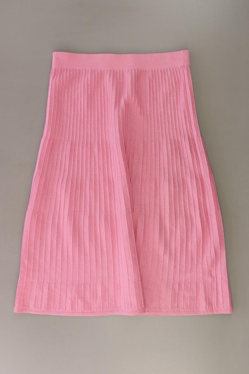 Faltenrock Gr. M rosa aus Rayon