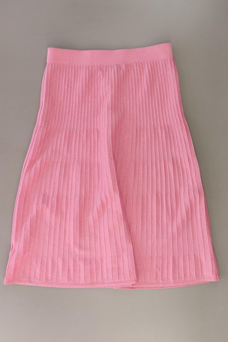 Faltenrock Gr. M rosa aus Rayon