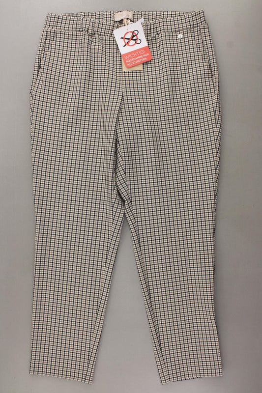 STRANDFEIN Hose Gr. Kurzgröße 22 kariert neu mit Etikett braun aus Polyester