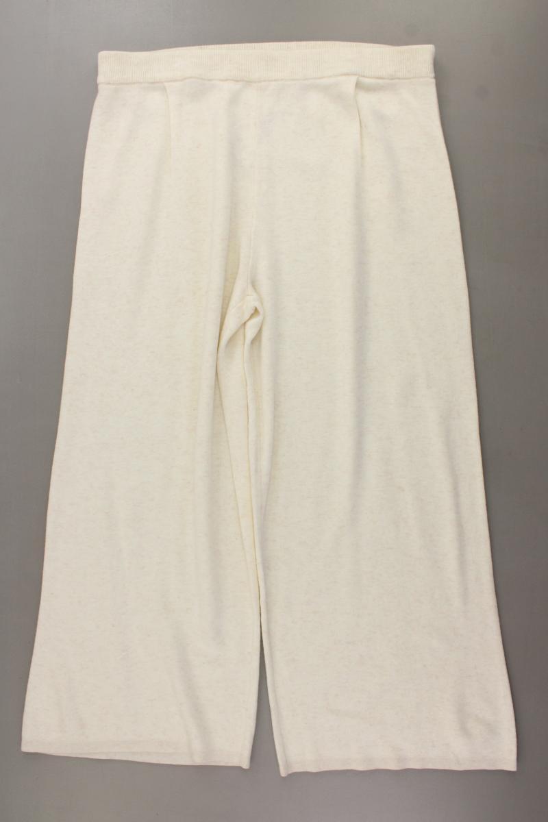 C'est Paris Jogginghose mit Kaschmir Gr. 44 creme aus Viskose