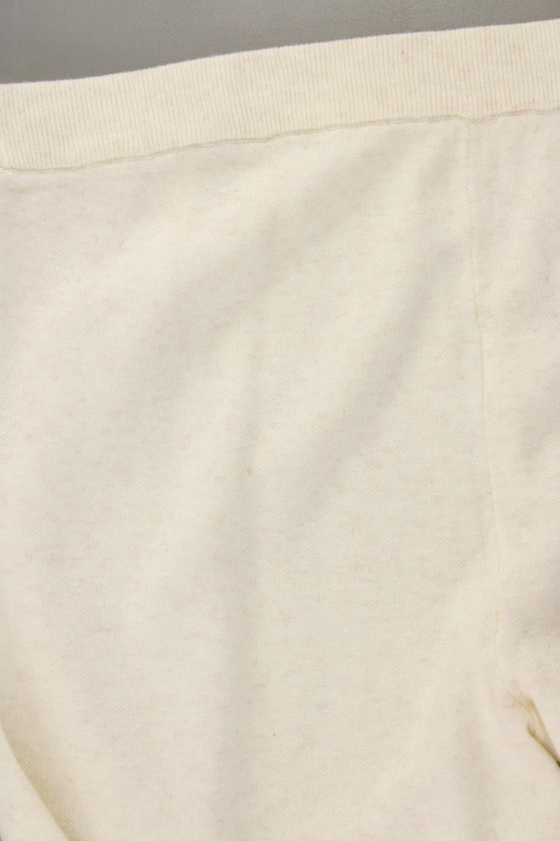 C'est Paris Jogginghose mit Kaschmir Gr. 44 creme aus Viskose
