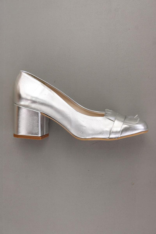 Mustang Pumps Gr. 37 silber aus Leder