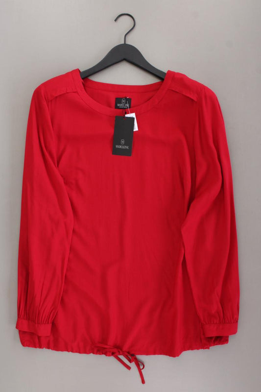 Madeleine Langarmbluse Gr. 46 neu mit Etikett rot aus Viskose