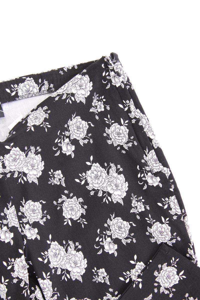 Viventy Bernd Berger Hose Gr. 40 mit Blumenmuster schwarz aus Viskose