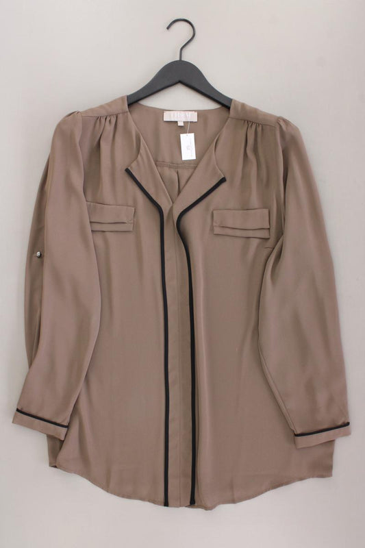 Thom by Thomas Rath Langarmbluse Gr. 44 neuwertig braun aus Polyester