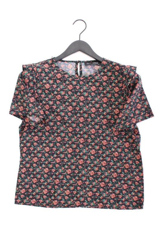 LOFTY MANNER Kurzarmbluse Gr. M mehrfarbig aus Polyester