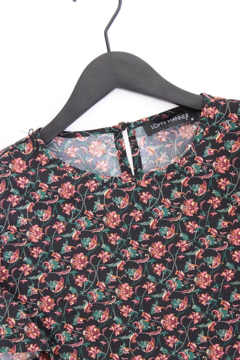 LOFTY MANNER Kurzarmbluse Gr. M mehrfarbig aus Polyester