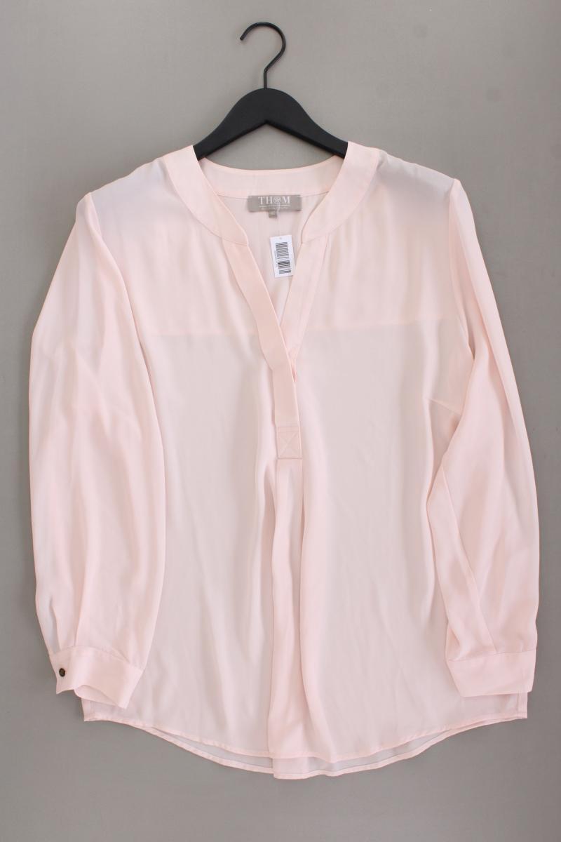 Thom by Thomas Rath Langarmbluse Gr. 46 neuwertig rosa aus Polyester