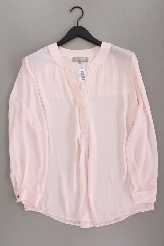 Thom by Thomas Rath Langarmbluse Gr. 46 neuwertig rosa aus Polyester
