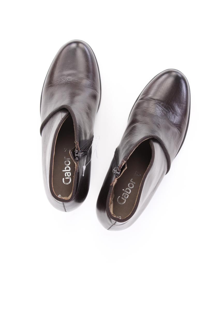 Gabor Stiefeletten Gr. 37,5 braun aus Leder