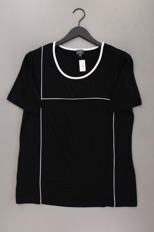 VA Milano T-Shirt Gr. 46 Kurzarm schwarz aus Viskose