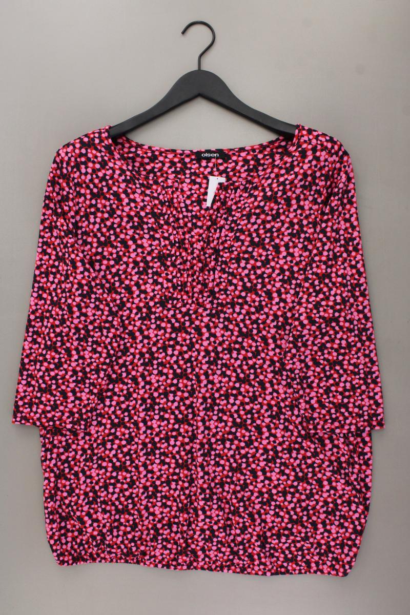 olsen Printshirt Gr. 46 gepunktet 3/4 Ärmel pink