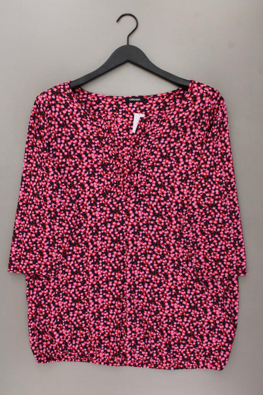 olsen Printshirt Gr. 46 gepunktet 3/4 Ärmel pink