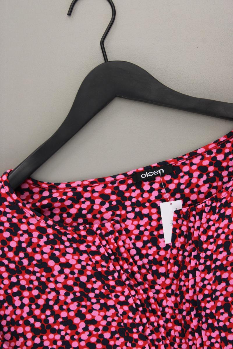 olsen Printshirt Gr. 46 gepunktet 3/4 Ärmel pink