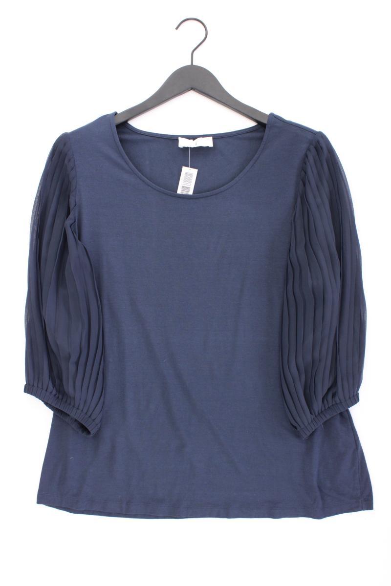 Pfeffinger Classic Shirt Gr. 46 3/4 Ärmel blau aus Viskose