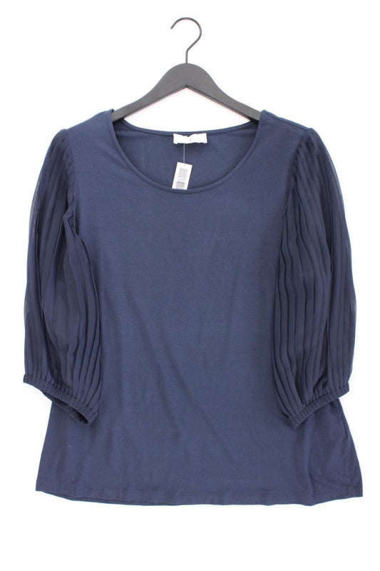 Pfeffinger Classic Shirt Gr. 46 3/4 Ärmel blau aus Viskose
