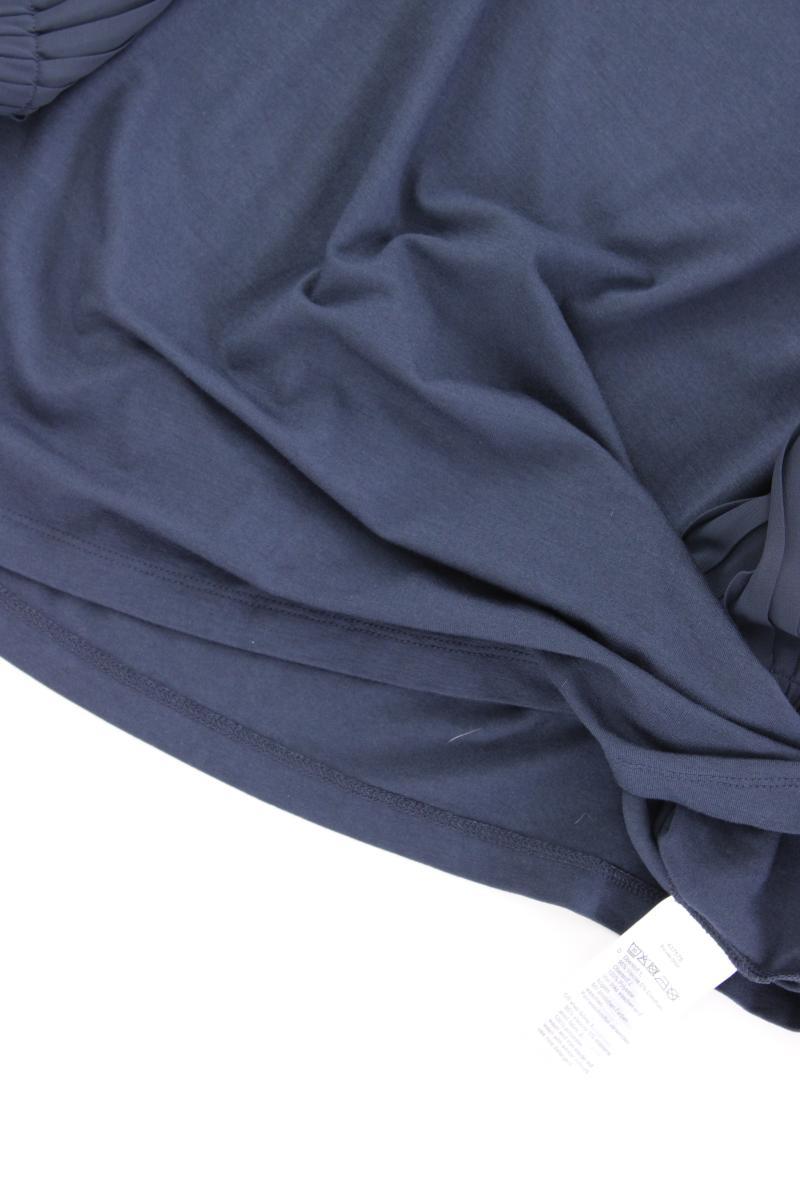Pfeffinger Classic Shirt Gr. 46 3/4 Ärmel blau aus Viskose