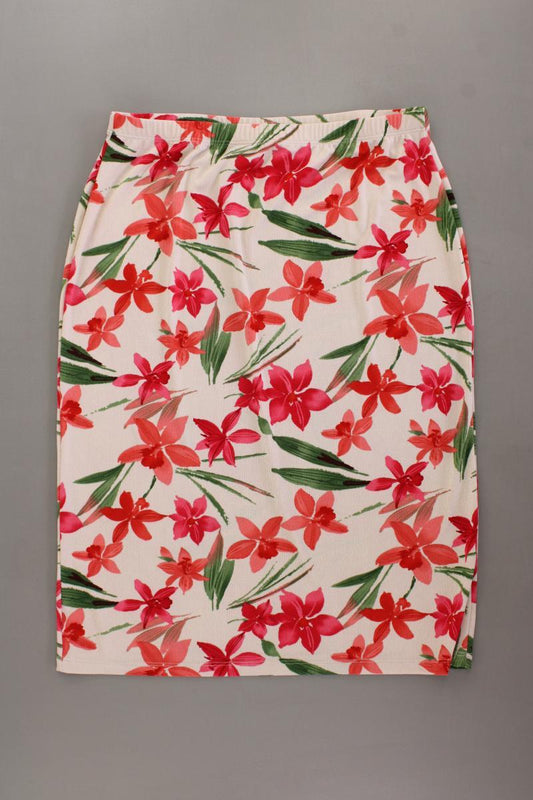Kim & Co. Stretchrock Gr. 40 mit Blumenmuster mehrfarbig