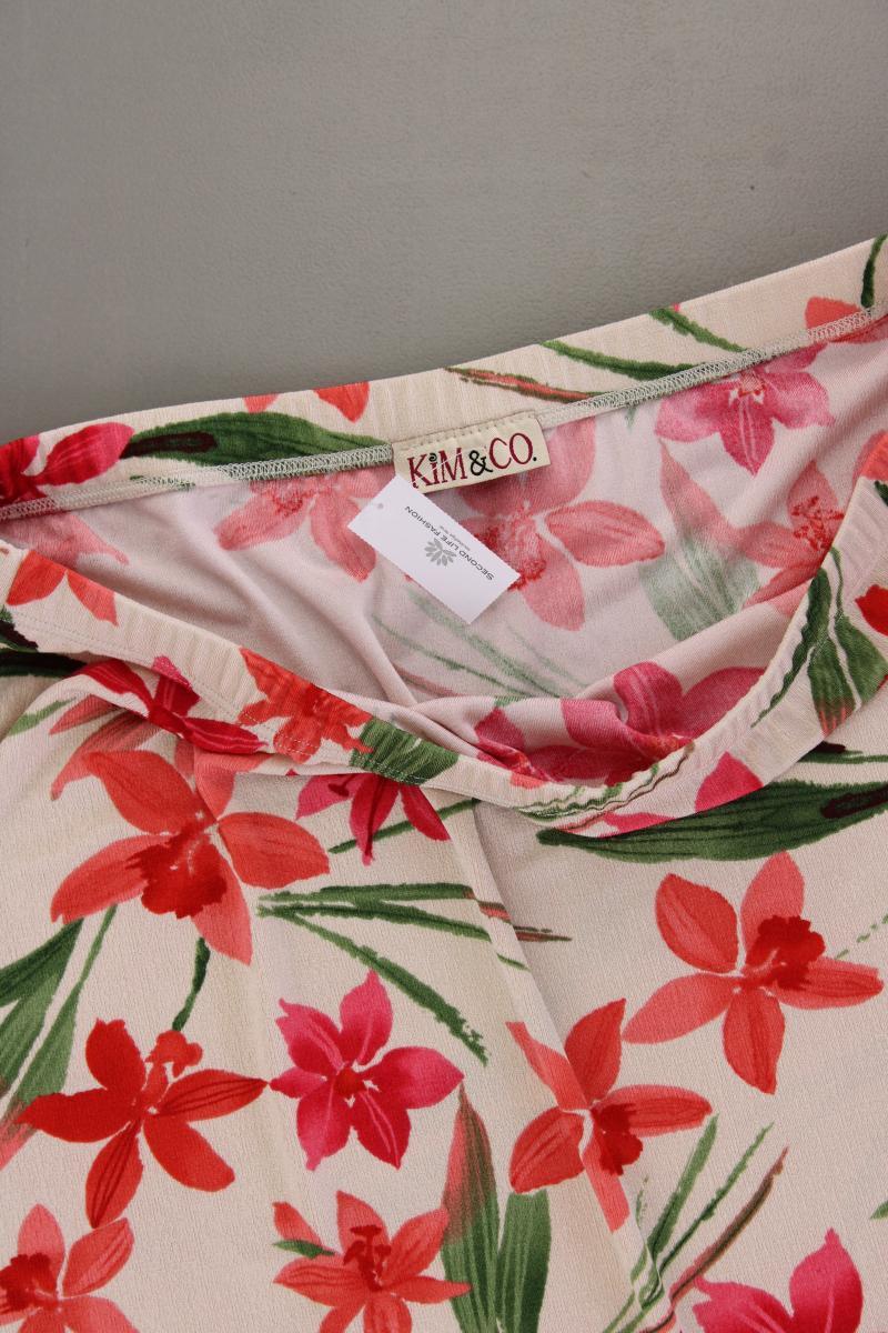 Kim & Co. Stretchrock Gr. 40 mit Blumenmuster mehrfarbig