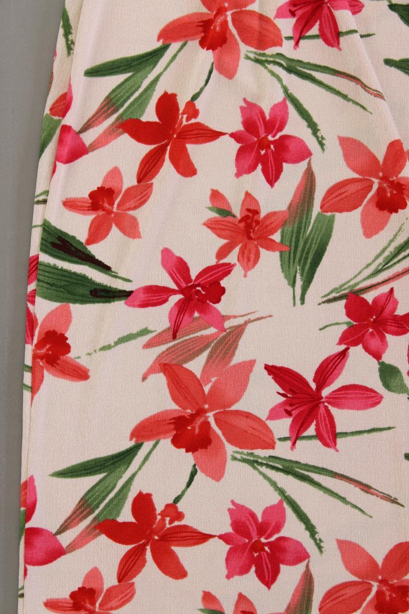 Kim & Co. Stretchrock Gr. 40 mit Blumenmuster mehrfarbig